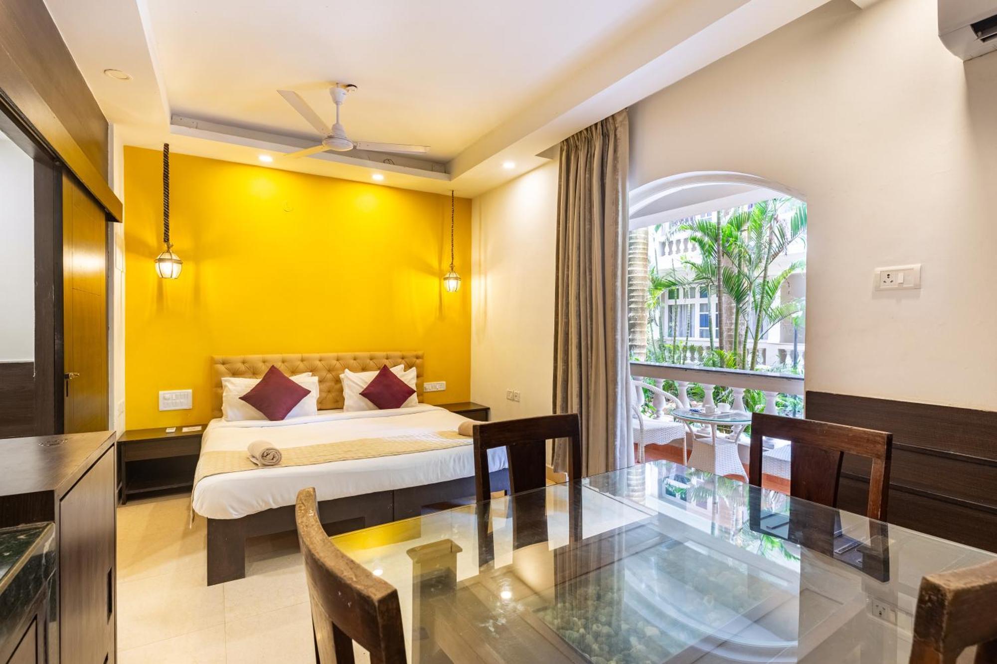 Calux Joia Do Mar Resort - Calangute Baga Bagian luar foto