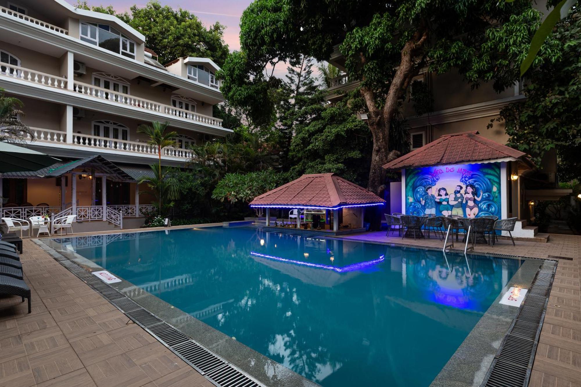 Calux Joia Do Mar Resort - Calangute Baga Bagian luar foto