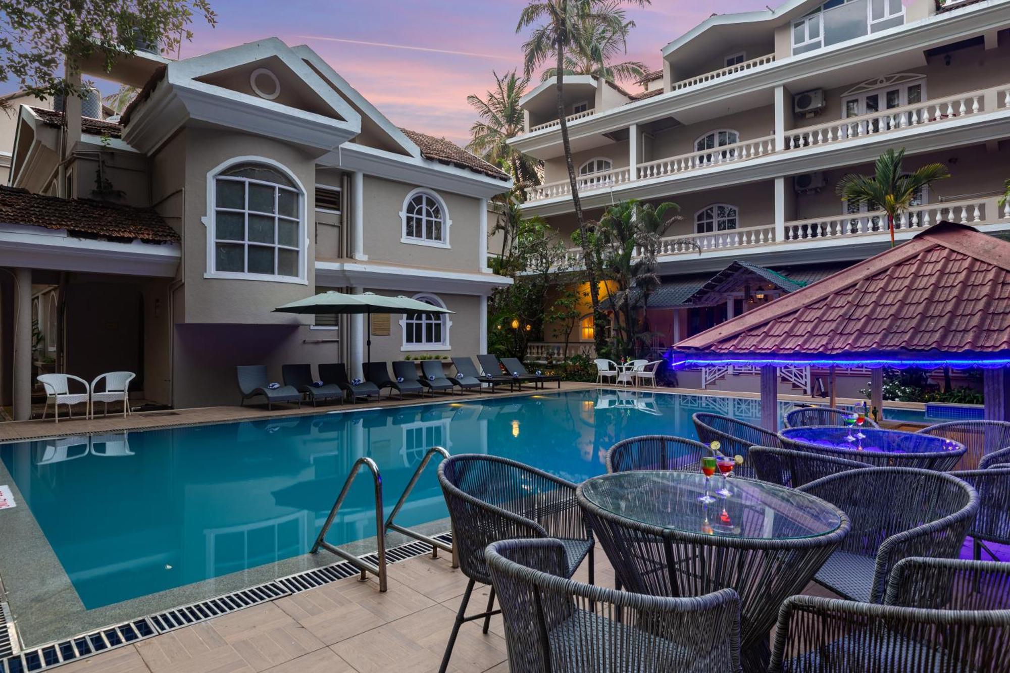 Calux Joia Do Mar Resort - Calangute Baga Bagian luar foto
