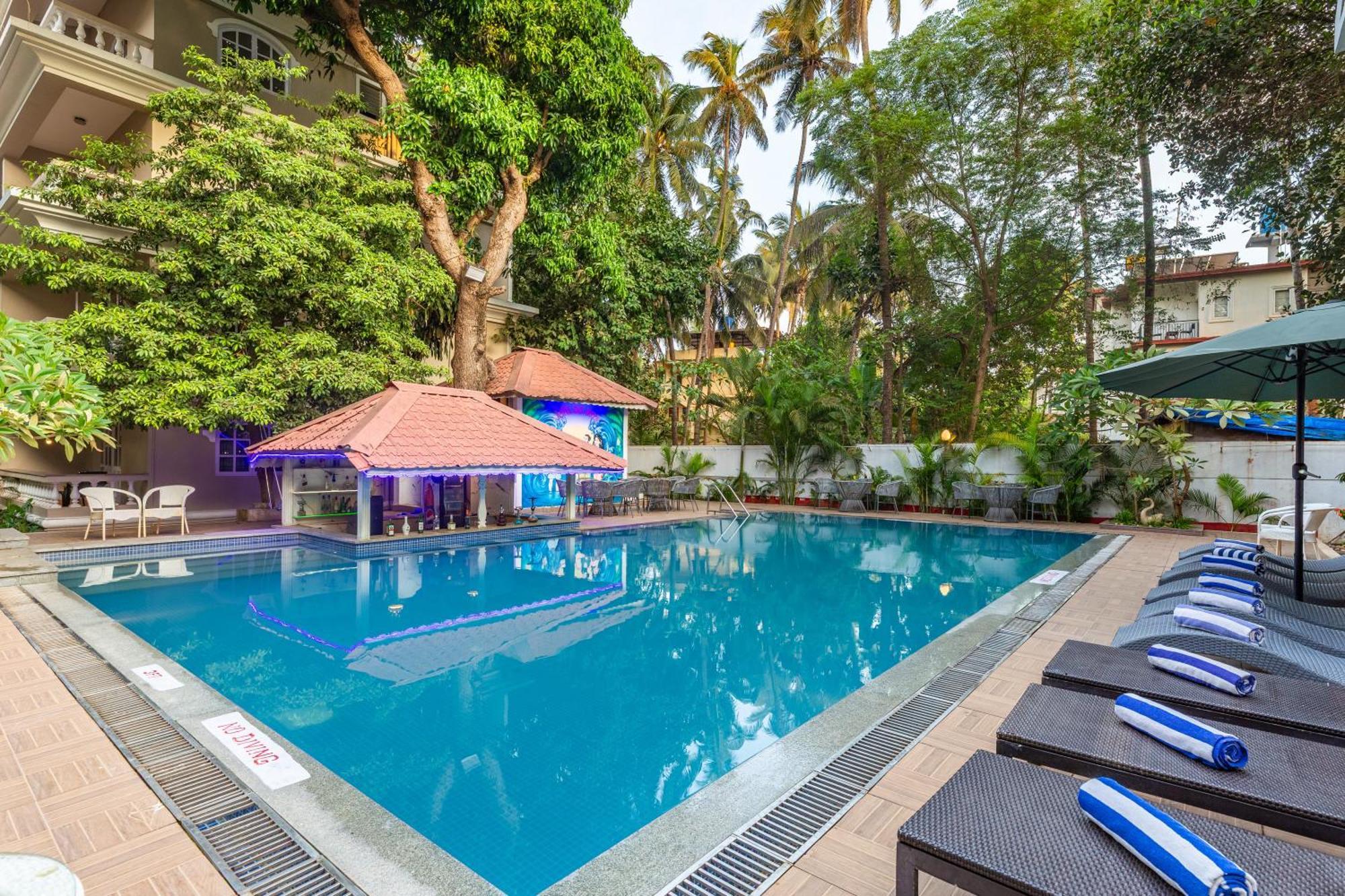 Calux Joia Do Mar Resort - Calangute Baga Bagian luar foto